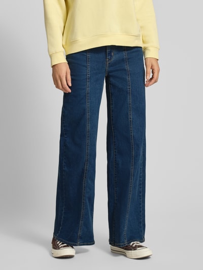 Levi's® 300 Wide Leg Jeans aus Baumwoll-Mix Modell '318' Blau 4