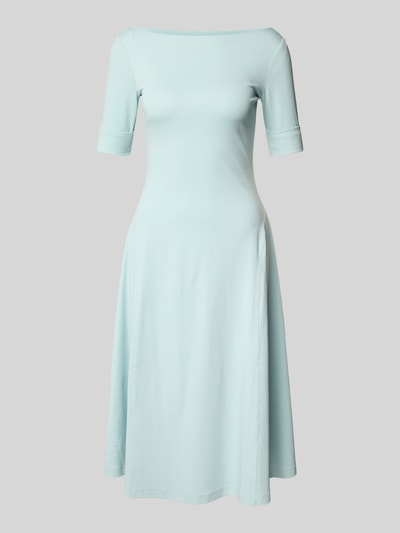 Lauren Ralph Lauren T-shirtjurk met boothals, model 'MUNZIE' Bleu - 2