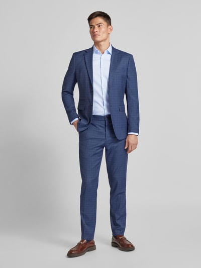 Jake*s Regular Fit Business-Hemd mit Kentkragen Bleu 1