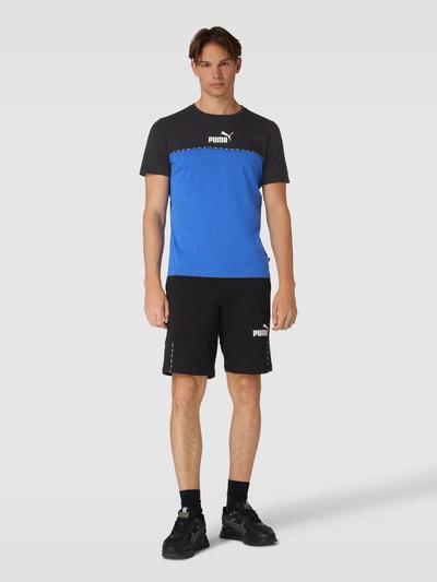 PUMA PERFORMANCE T-Shirt mit Label-Details Blau 1