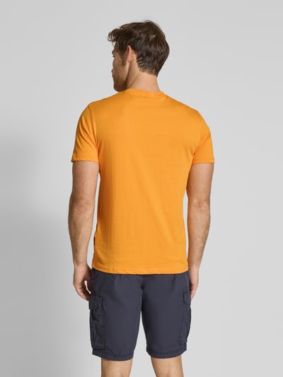 Napapijri T-Shirt mit Label-Print Modell 'AYLMER' GELB 5
