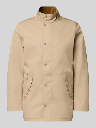 Barbour Kurtka funkcyjna w kroju regular fit z zamkiem błyskawicznym dwustronnym Kamienny 2