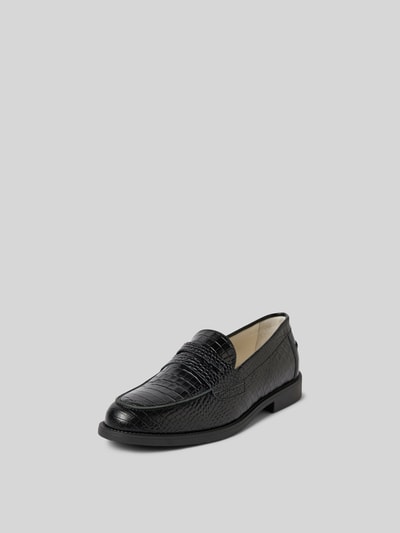 Duke & Dexter Loafer mit strukturierter Sohle Black 2