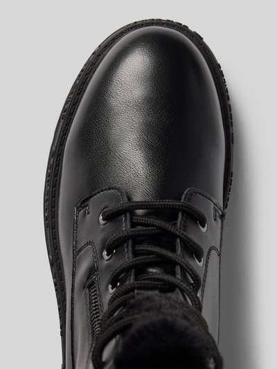 Tom Tailor Boots mit Fellbesatz Black 3