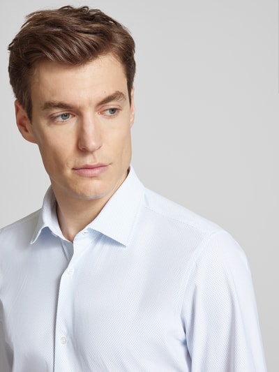 JOOP! Collection Slim Fit Business-Hemd mit Knopfleiste Modell 'Pit' Bleu 3