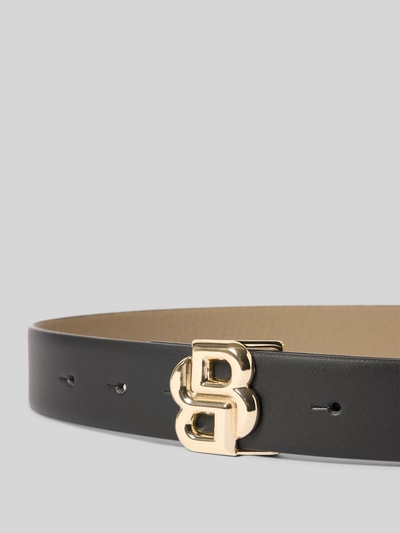 BOSS Gürtel mit Dornschließe Modell 'Icon' Black 2