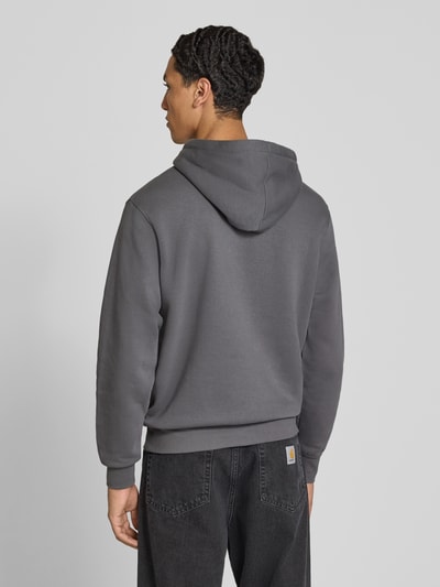 JACK & JONES Regular Fit Hoodie aus Baumwoll-Mix Modell 'Soho' Hellgrau 5