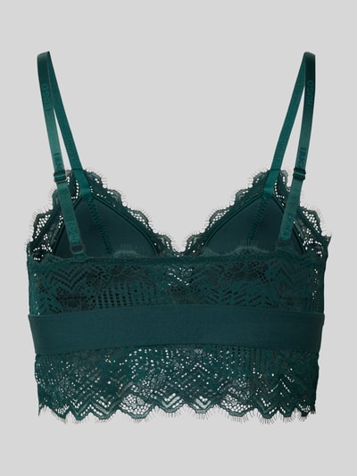 HUGO BH mit Spitzenbesatz Modell 'TRIANGLE RL LACE' Dunkelgruen 3