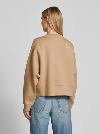 Lacoste Sport Sweatshirt mit Label-Stitching Sand 5