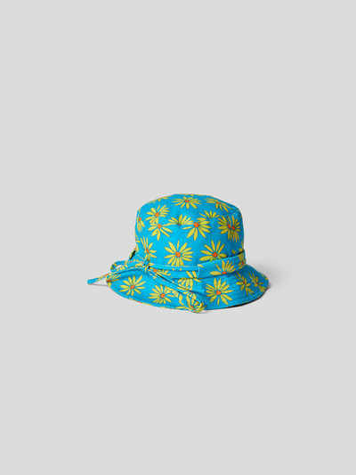 Jacquemus Bucket Hat mit Tunnelzug Bleu 5