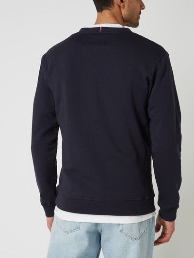 Les Deux Sweatshirt van katoen, model 'Lens' Donkerblauw - 5