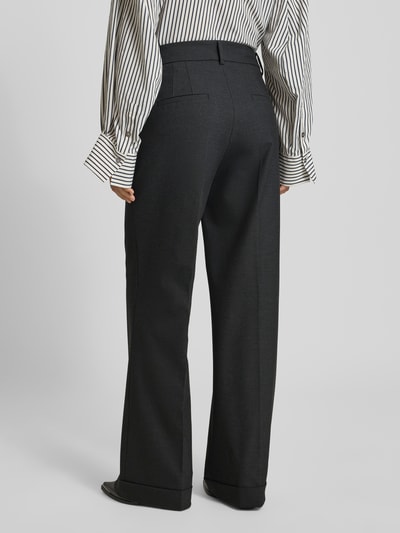 Cambio Stoffhose mit französischen Eingrifftaschen Modell 'GRACE' Anthrazit 5