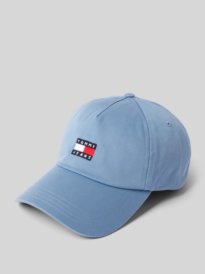 Tommy Jeans Basecap mit Label-Stitching Hellblau 1