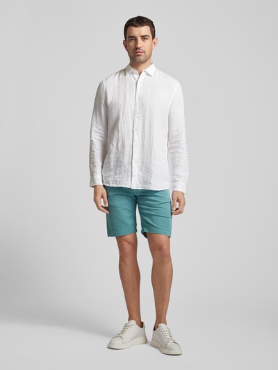 MAC Regular Fit Shorts mit Tunnelzug Ocean 1