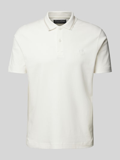 Marc O'Polo Regular Fit Poloshirt aus reiner Baumwolle Offwhite 2