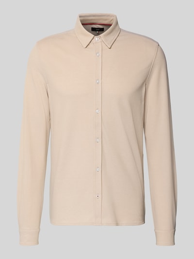 CINQUE Slim Fit Freizeithemd mit Kentkragen Modell 'Roni' Hellbraun 2