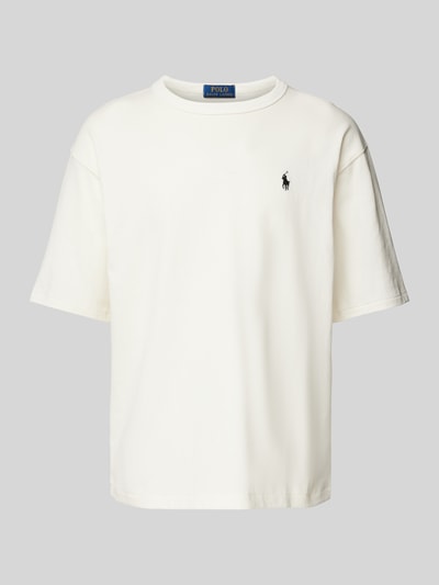 Polo Ralph Lauren T-Shirt mit Logo-Stitching Offwhite 2