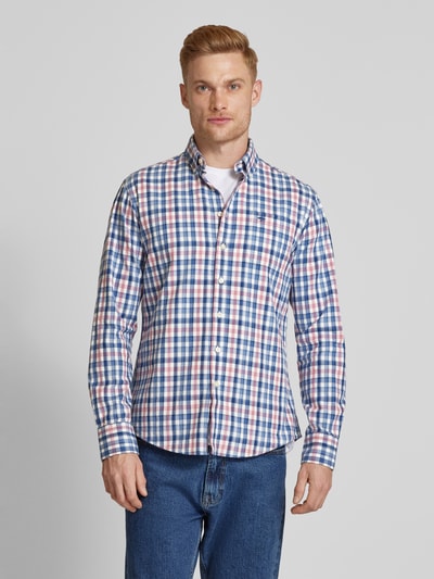 Fynch-Hatton Freizeithemd mit Button-Down-Kragen Altrosa 4