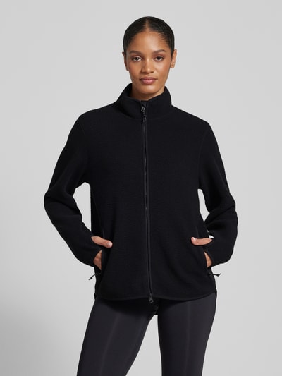 PEAK PERFORMANCE Fleecejacke mit Zweiwege-Reißverschluss Modell 'Pile' Black 4