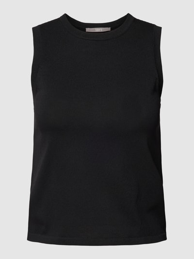 Jake*s Collection Top mit Rundhalsausschnitt Black 2