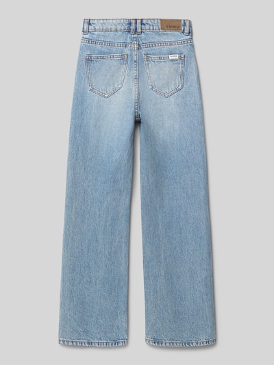 Garcia Straight Fit Jeans im 5-Pocket-Design Modell 'Ilvy' Blau 3