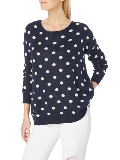 Vero Moda Pullover mit Allover-Muster Marine 4