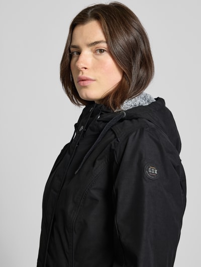 G.I.G.A. DX Jacke mit verdecktem Reißverschluss und Reißverschlusstaschen Marine 3