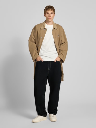 Carhartt Work In Progress Straight Leg Jeans im 5-Pocket-Design Modell 'AARON' Black 1