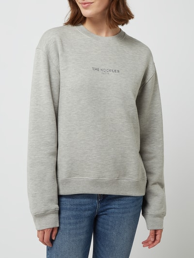 THE KOOPLES Sweatshirt mit Logo-Detail  Dunkelgrau 4