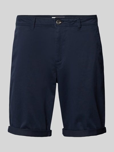 Tom Tailor Korte slim fit chino met steekzakken Donkerblauw - 2