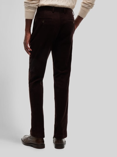 Tommy Hilfiger Slim Fit Cordhose aus Baumwoll-Mix Schoko 5