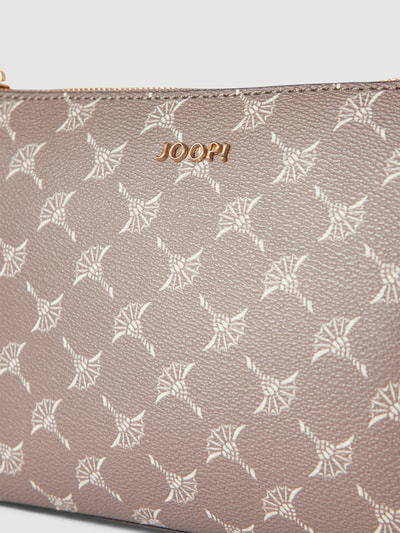 JOOP! Schoudertas met all-over logo, model 'jasmina shoulderbag' Steengrijs - 3