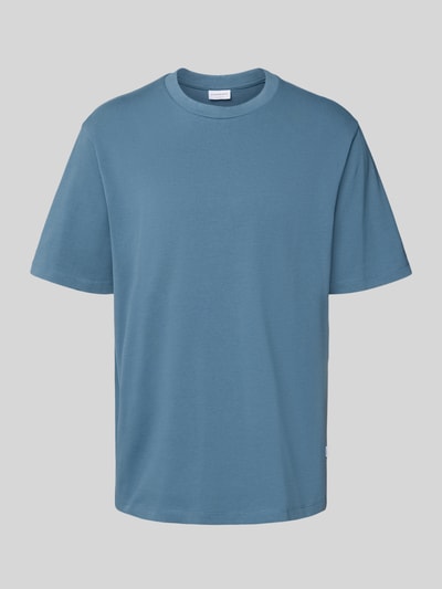 Lindbergh Oversized T-shirt met ronde hals Lichtblauw - 2