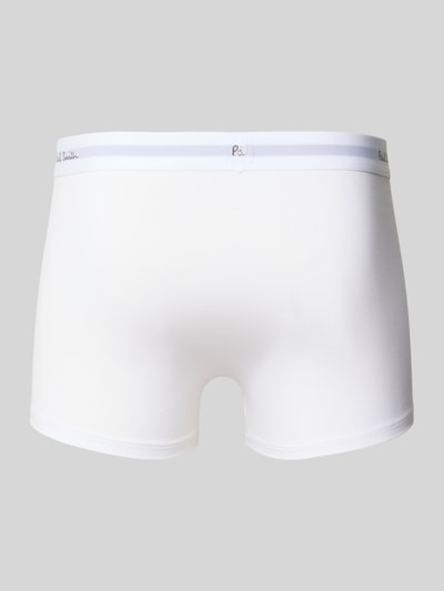Paul Smith Trunks mit elastischem Logo-Bund im 3er-Pack Weiss 3