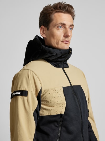 Berghaus Jacke mit Label-Patch Modell 'Benwell' Beige 3