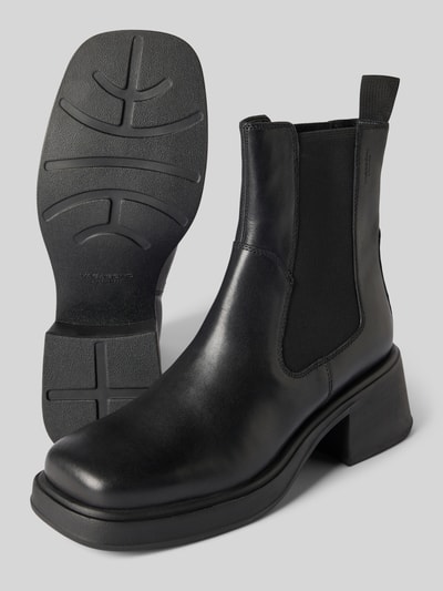 Vagabond Buty chelsea ze skóry bydlęcej model ‘DORAH’ Czarny 4