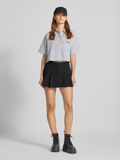 Only Ausgestellter Mini-Rock mit Viskose-Anteil Modell 'SYLLIE' Black 1