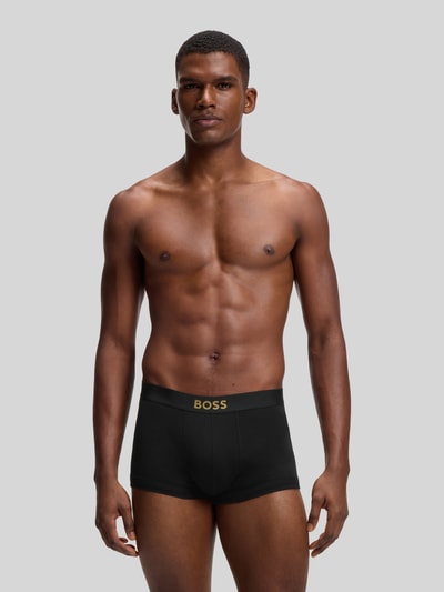 BOSS Pants mit kontrastierendem Logo-Bund im 2er-Pack Rot 3