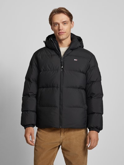 Tommy Jeans Regular Fit Daunenjacke mit Federanteil Black 4