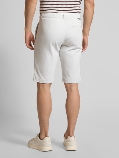 Tom Tailor Denim Regular fit bermuda's van katoenmix Lichtgrijs - 5