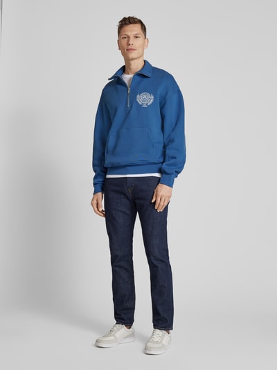 THE KOOPLES Sweatshirt met labelprint Marineblauw - 1