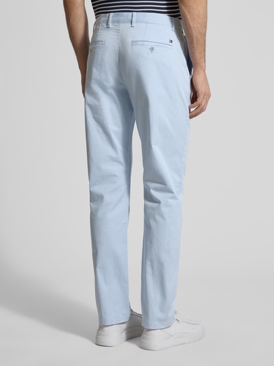 Tommy Hilfiger Regular Fit Chino aus Baumwoll-Mix Modell "Denton" Hellblau 5