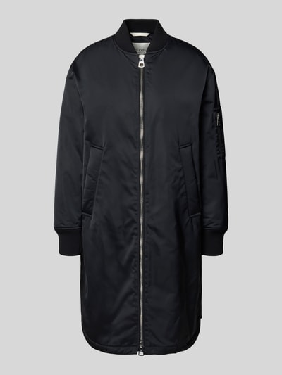 Marc O'Polo Comfort Fit Mantel im Bomber-Style Black 2