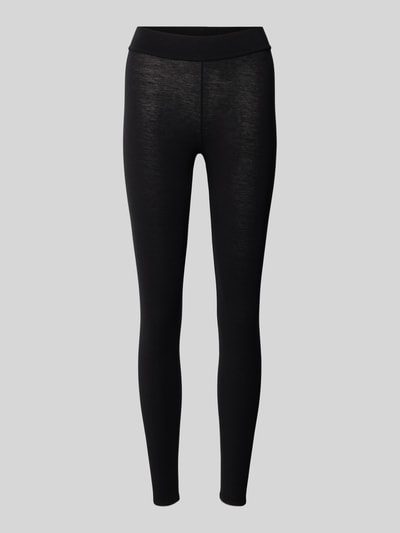 BOSS Slim fit legging met modal, model 'B.PURE' Zwart - 1