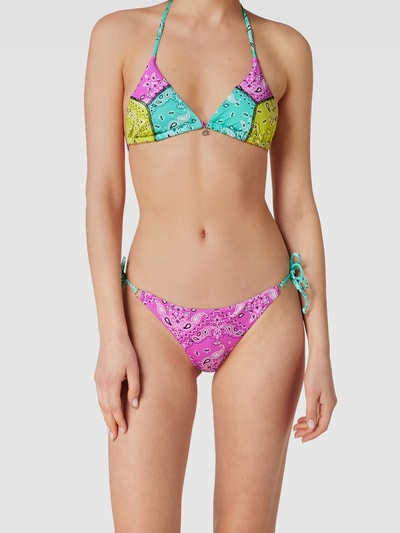 Banana Moon Bikini-Slip mit Allover-Muster Modell 'WAPA' Fuchsia 1