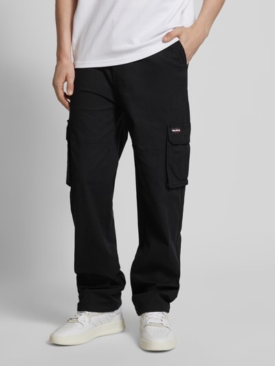 REVIEW Cargohose mit Label-Detail Black 4