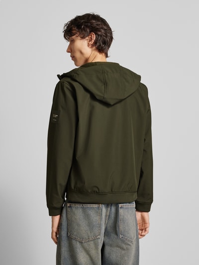 Jack & Jones Softshell-Jacke mit Reißverschlusstaschen Modell 'BASIC' Oliv 5