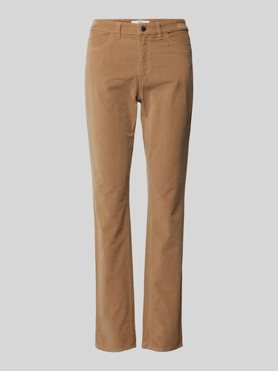 Brax Regular fit chino met steekzakken opzij Beige - 1