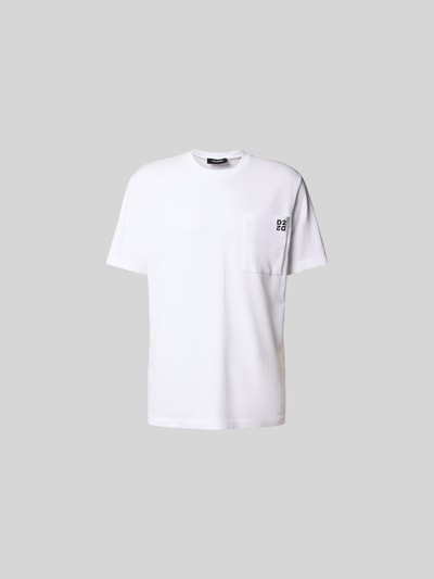 Dsquared2 Regular Fit T-Shirt mit Brusttasche Weiss 2