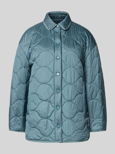 MM Loose fit gewatteerd jack met zijde, model 'ZANTE' Lichtblauw - 2